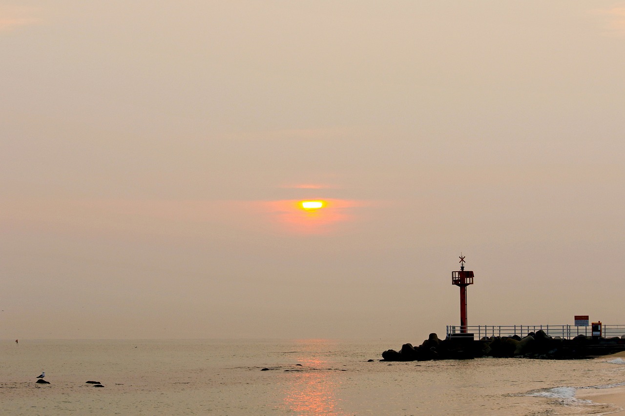 경포대 해돋이