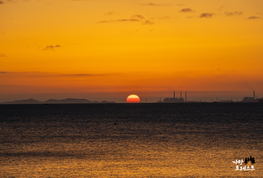 궁평항 일몰