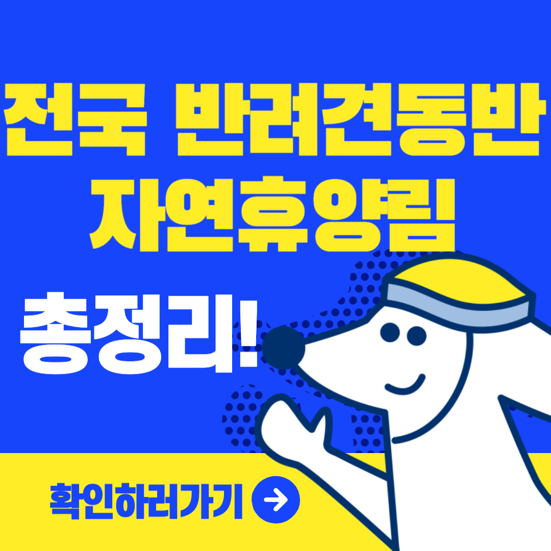 반려동반 자연휴양림 썸네일