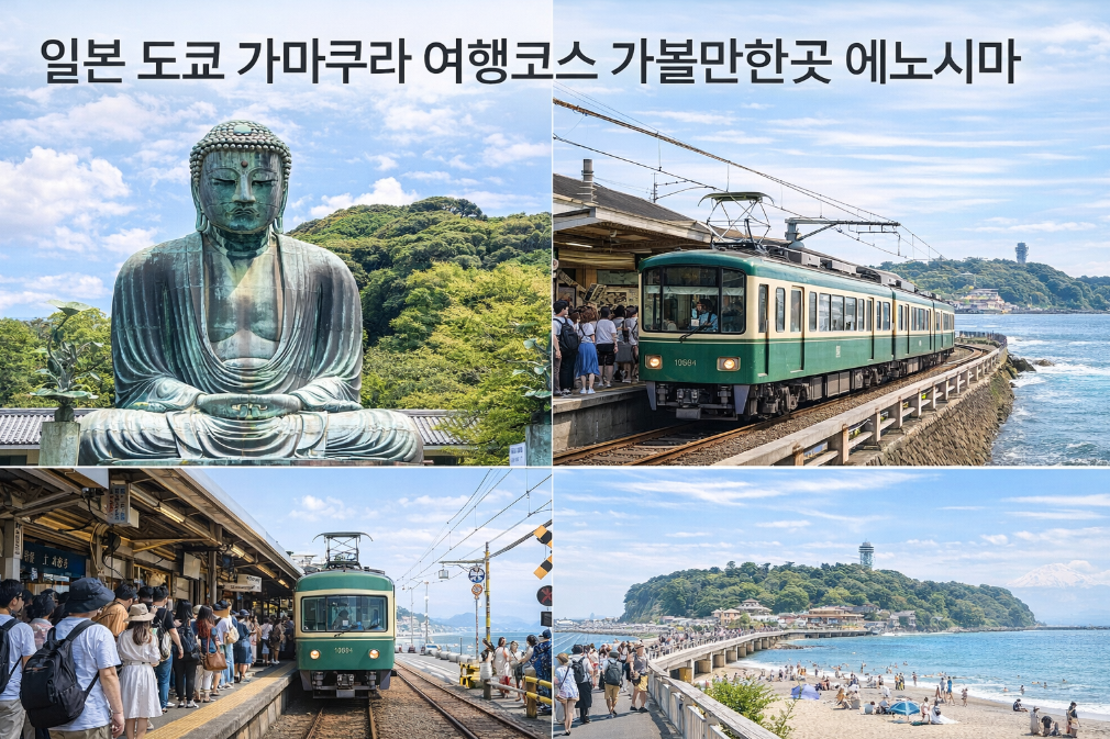 일본 도쿄 가마쿠라 에노시마 여행 필수코스 완벽 정리