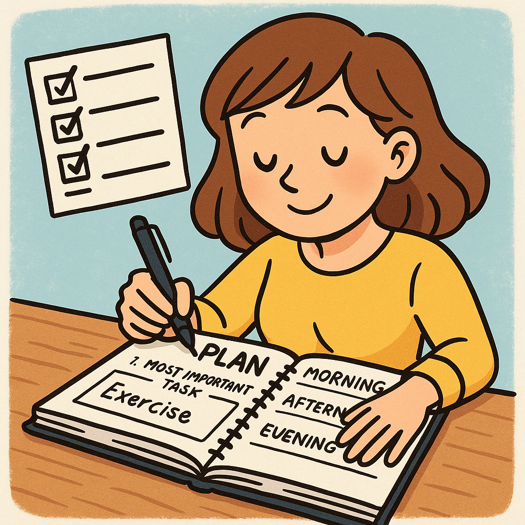 계획 세우는 게 어려운 사람을 위한 초간단 플래너 작성법