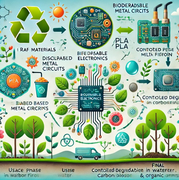 생분해성 전자제품 작동원리