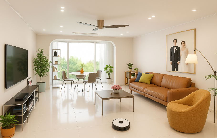 신혼집 내부 모습 사진