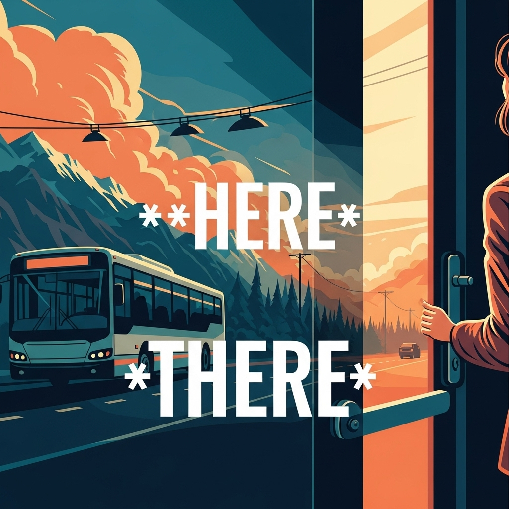 장소/방향 부사(There / Here)가 문두에 올 때의 도치