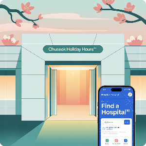 전국 추석에 문여는 병원 찾기 (병원검색·병원앱 검색) 이미지