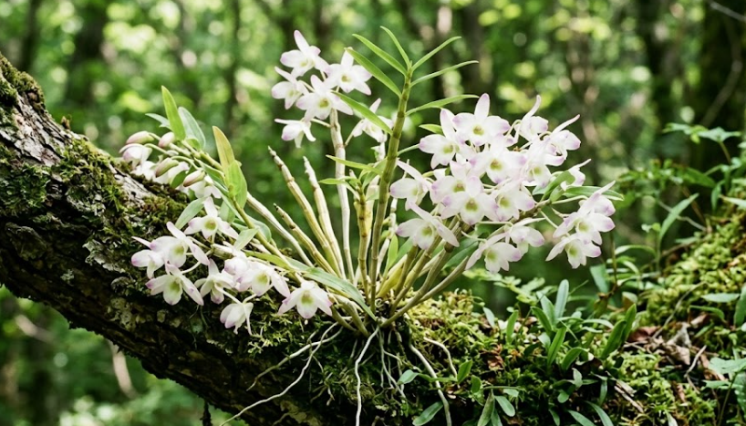 석곡(Dendrobium moniliforme)