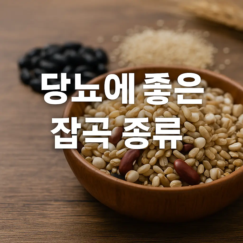 당뇨에 좋은 잡곡 종류