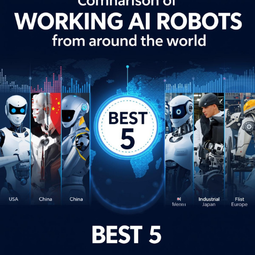 각국의 일하는 AI 로봇 비교 BEST 5