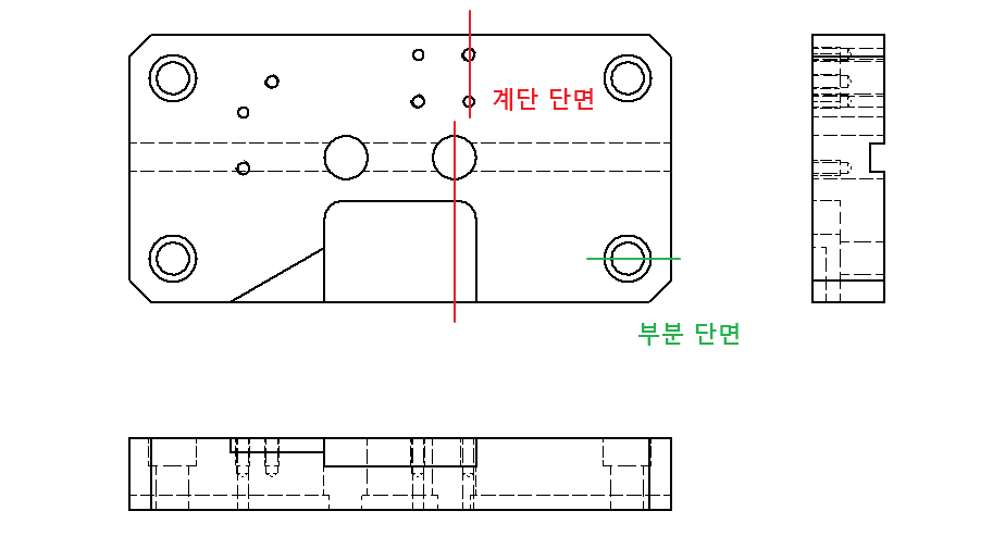 계단-단면