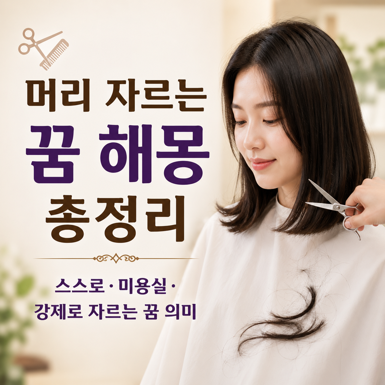 머리 자르는 꿈