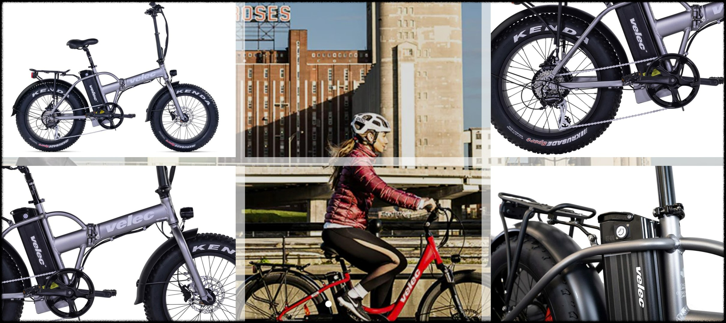 컷 52. Velec Electric Bikes 접이식컷 뷰