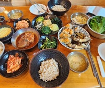 산채영양보리밥정식