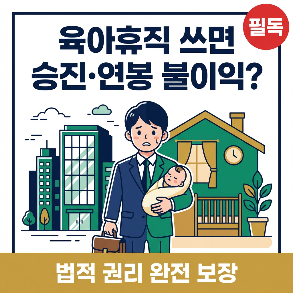 육아휴직 쓰면 승진·연봉 불이익? 직장인이 반드시 알아야 할 법적 현실 완전 정리