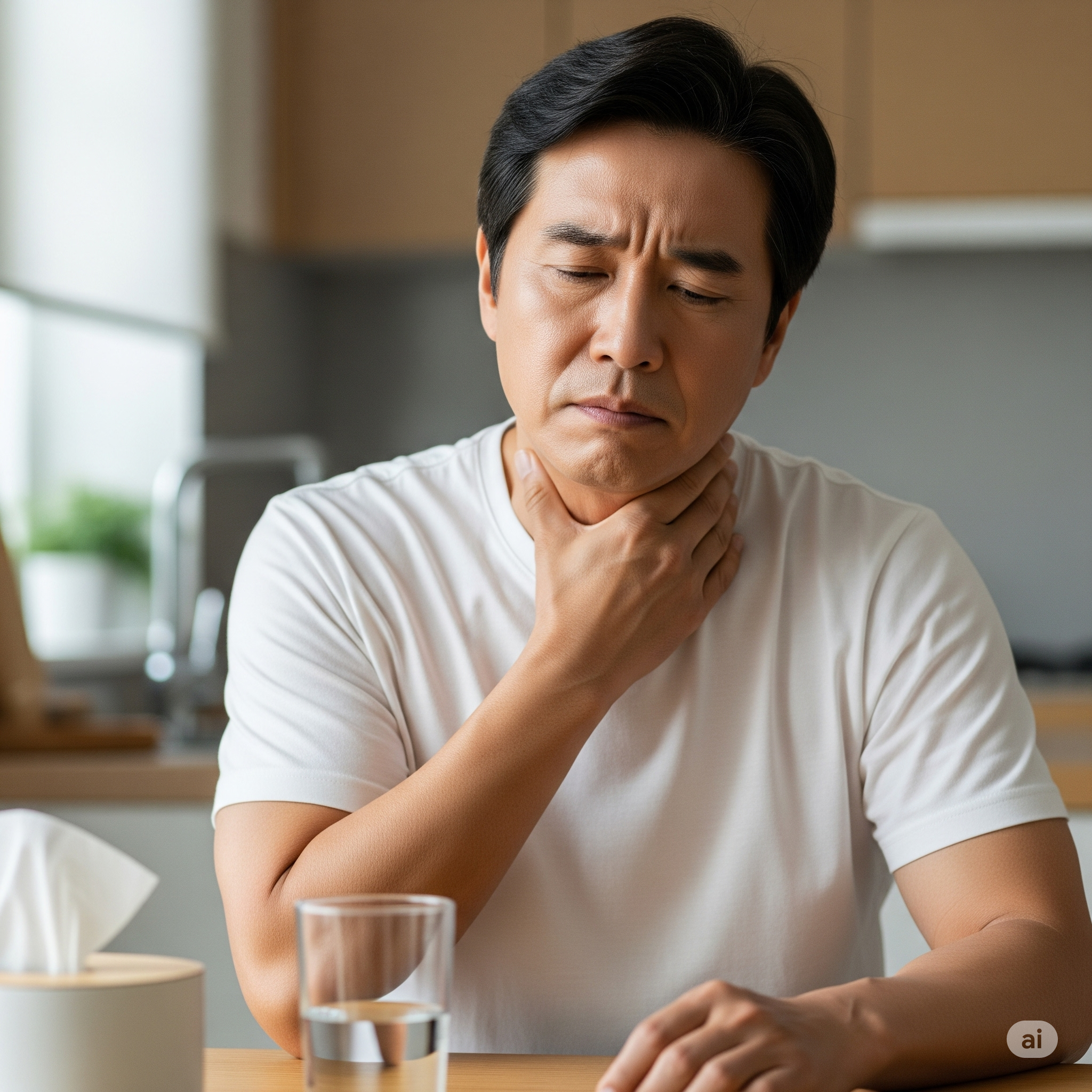 편도염 vs 후두개염, 중장년층이 꼭 알아야 할 차이점