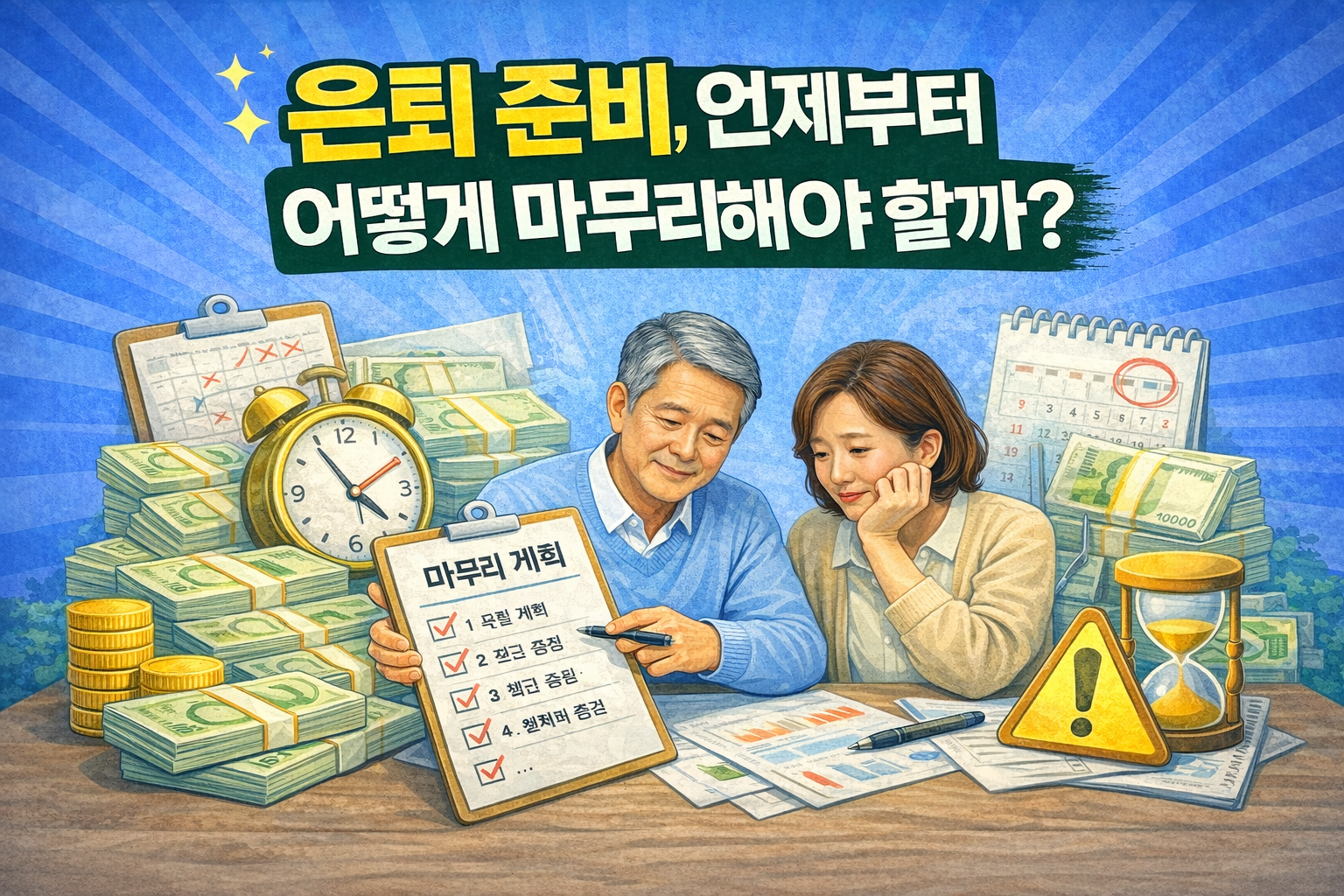 은퇴 준비, 언제부터 어떻게 마무리해야 할까?