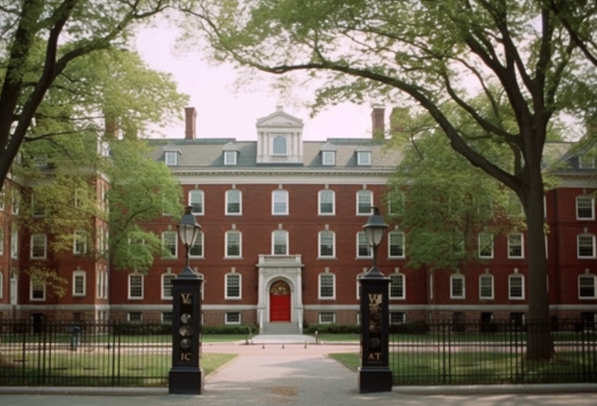 하버드 대학교 입구