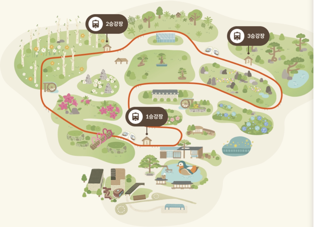 화담숲/모노레일/순환