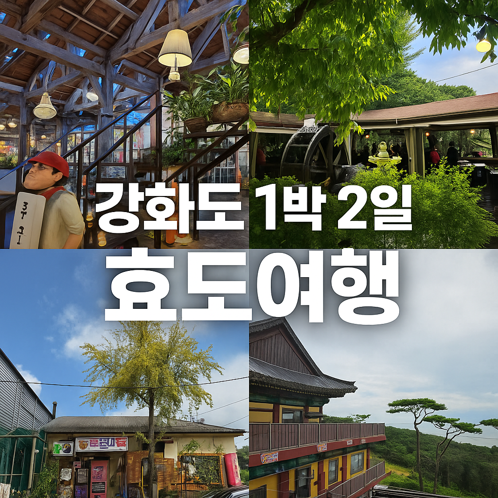 강화도 1박2일 효도여행
