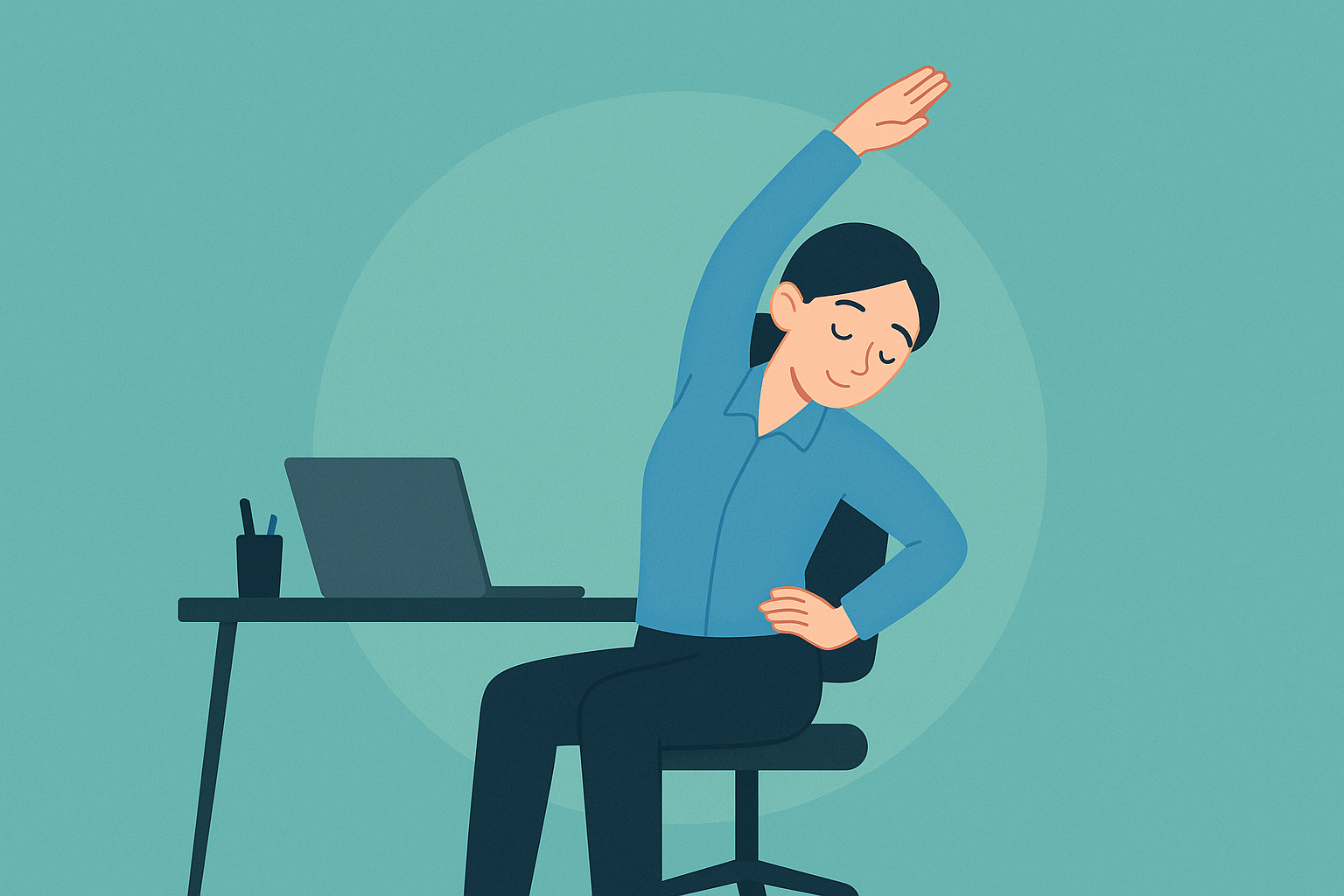 5분 직장인 스트레칭 루틴