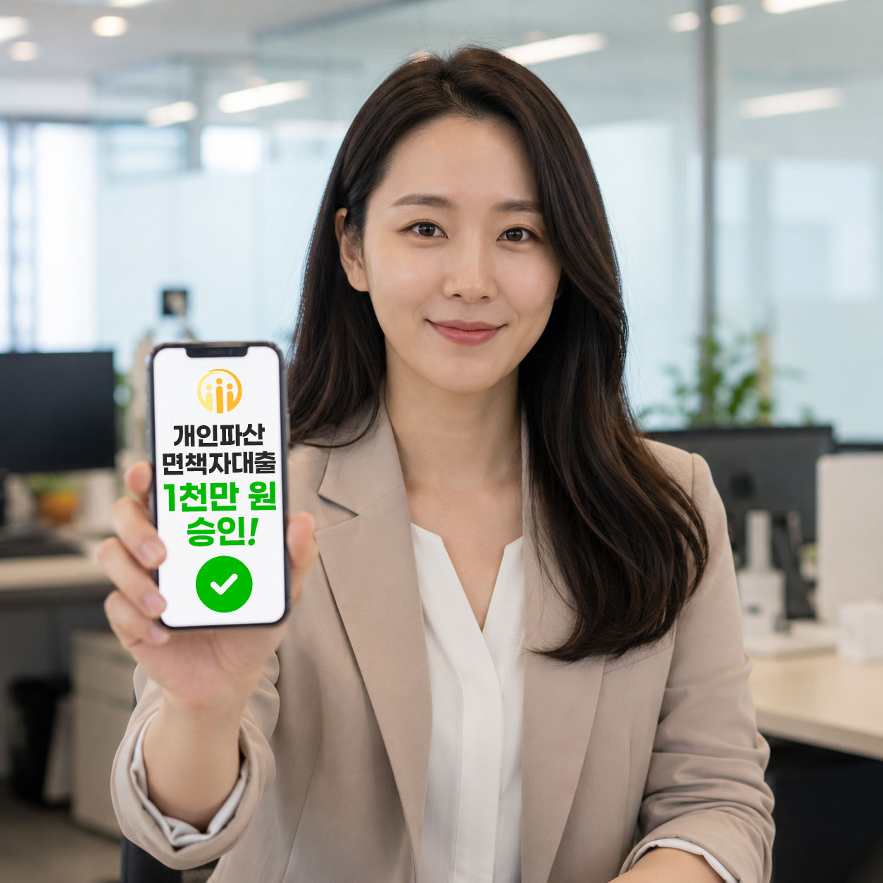 개인파산면책자대출 1천만 원 승인