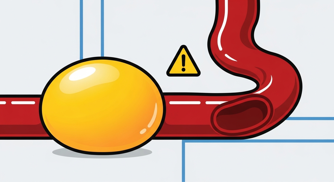아침 삶은 계란 뇌혈관 주의