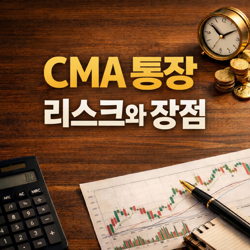 CMA 통장, 가입 전 꼭 알아야 할 리스크와 장점|초보 재테크 핵심 가이드