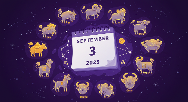 2025년 9월 3일 오늘의 운세