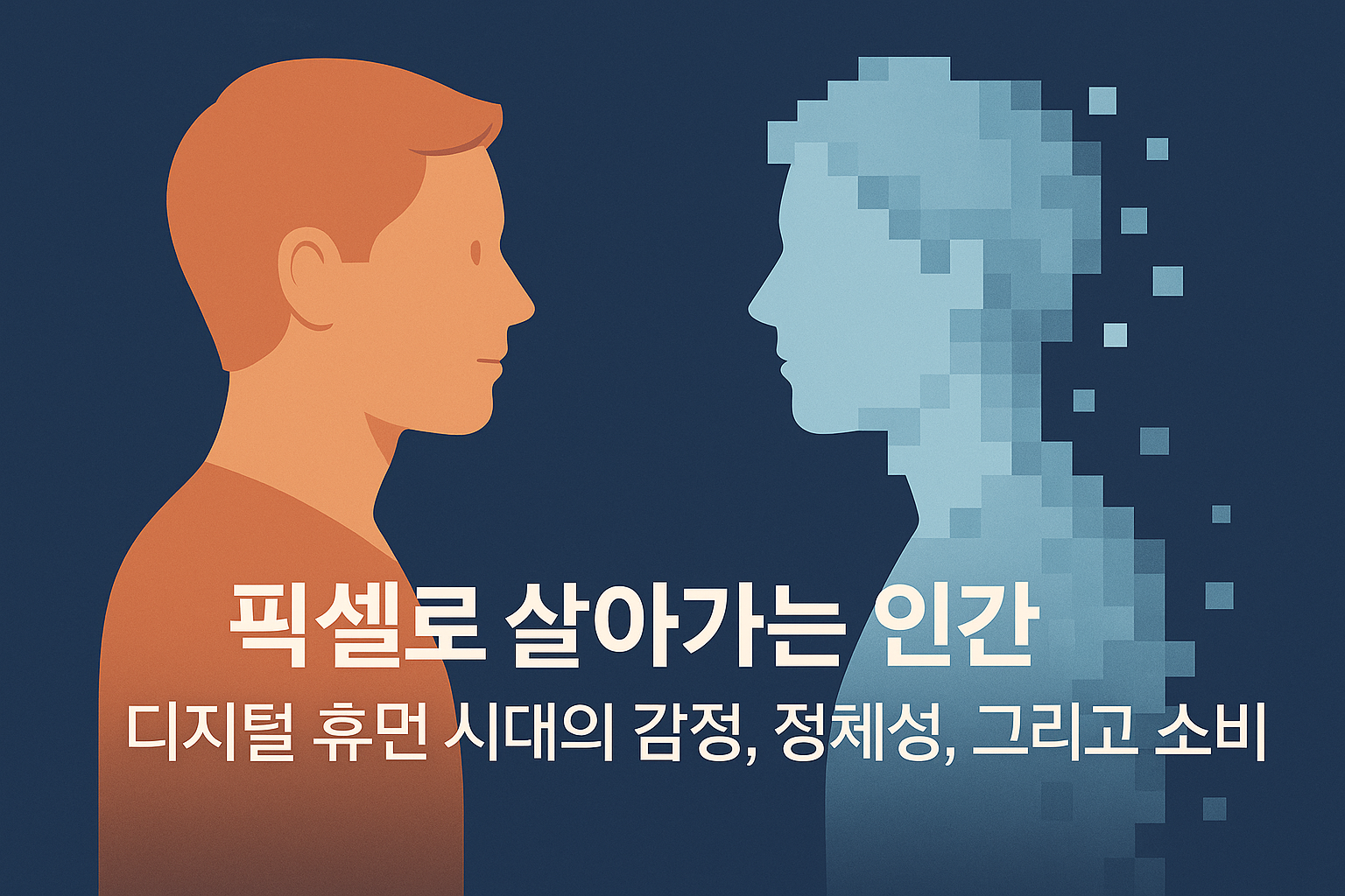 픽셀로 살아가는 인간 – 디지털 휴먼 시대의 감정, 정체성, 그리고 소비