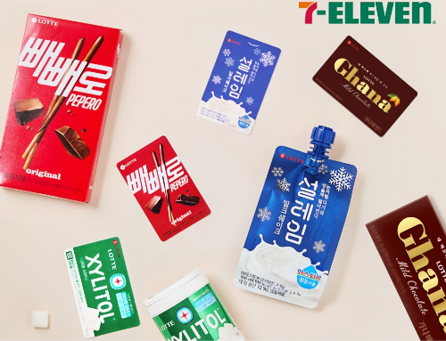 빼빼로가 교통카드라고? 세븐일레븐 &times; 롯데웰푸드 '까까맛 교통카드' 출시!