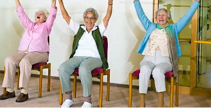 &ldquo;노인을 위한 의자 에어로빅 운동법&rdquo;