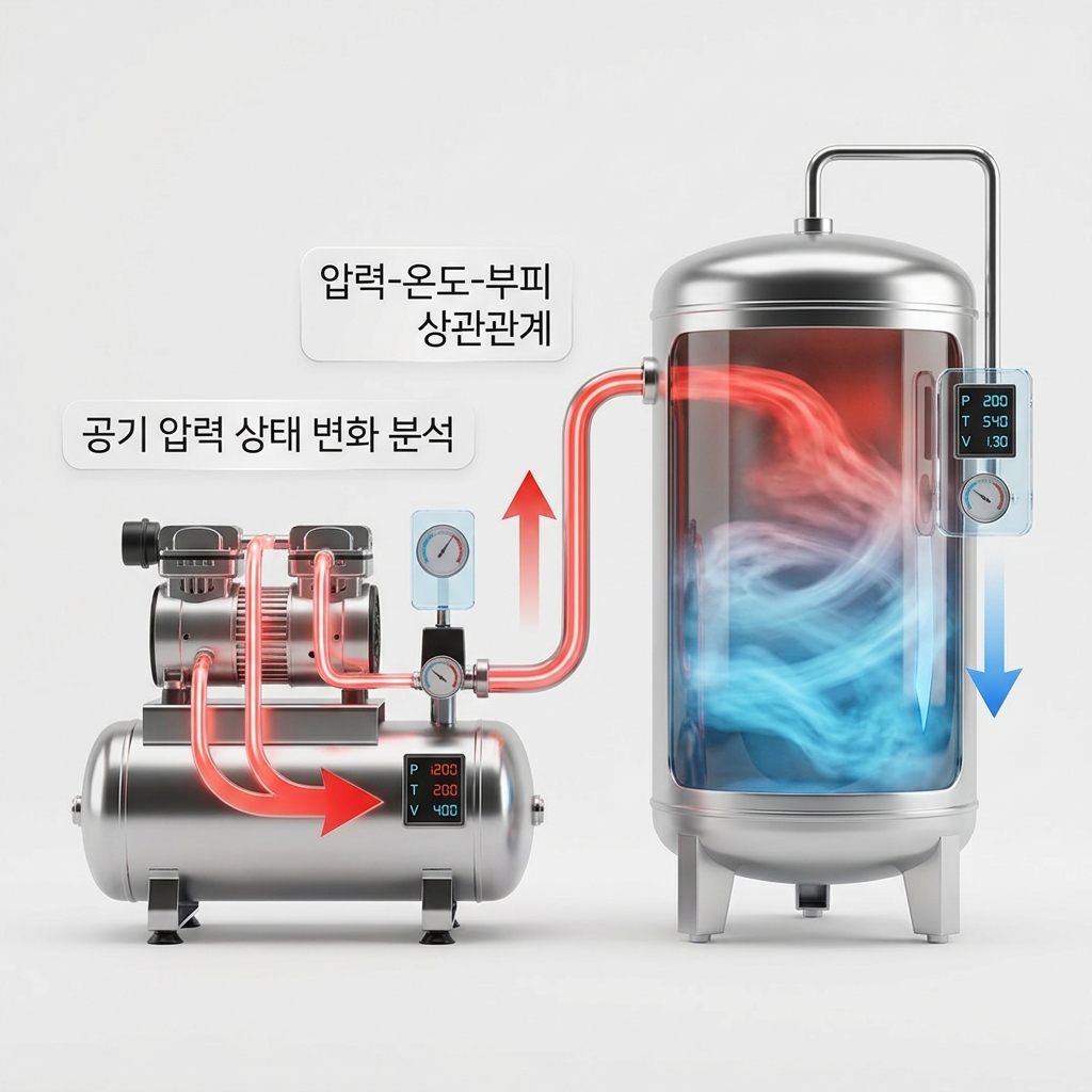 공기압의 3요소 압력&amp;#44; 온도&amp;#44; 체적의 상호작용과 물리 법칙 심층 분석 