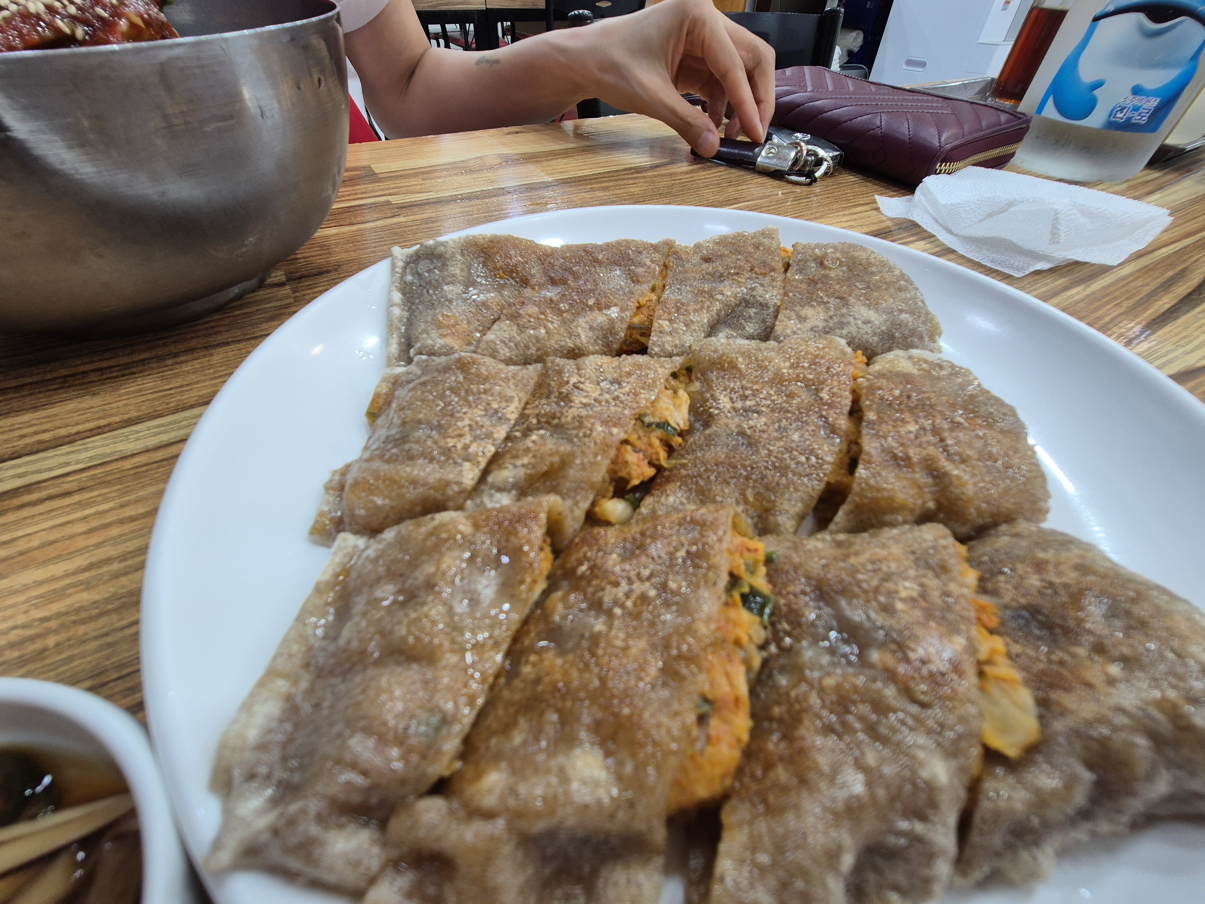 백령면옥 메밀전병