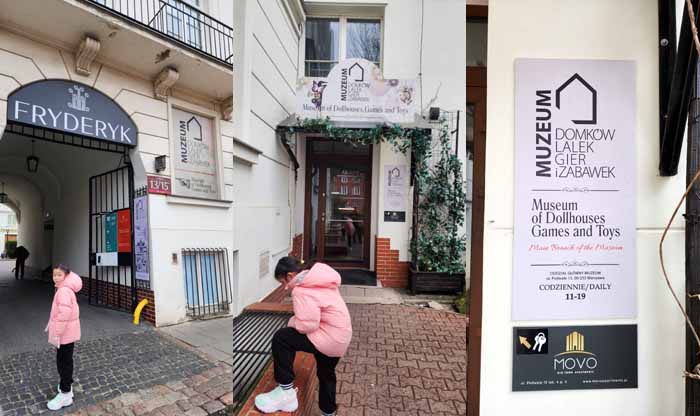 Museum of Dollhouses, Games and Toys - Muzeum Domków Lalek
바르샤바 장난감 박물관 입구를 찾아서
