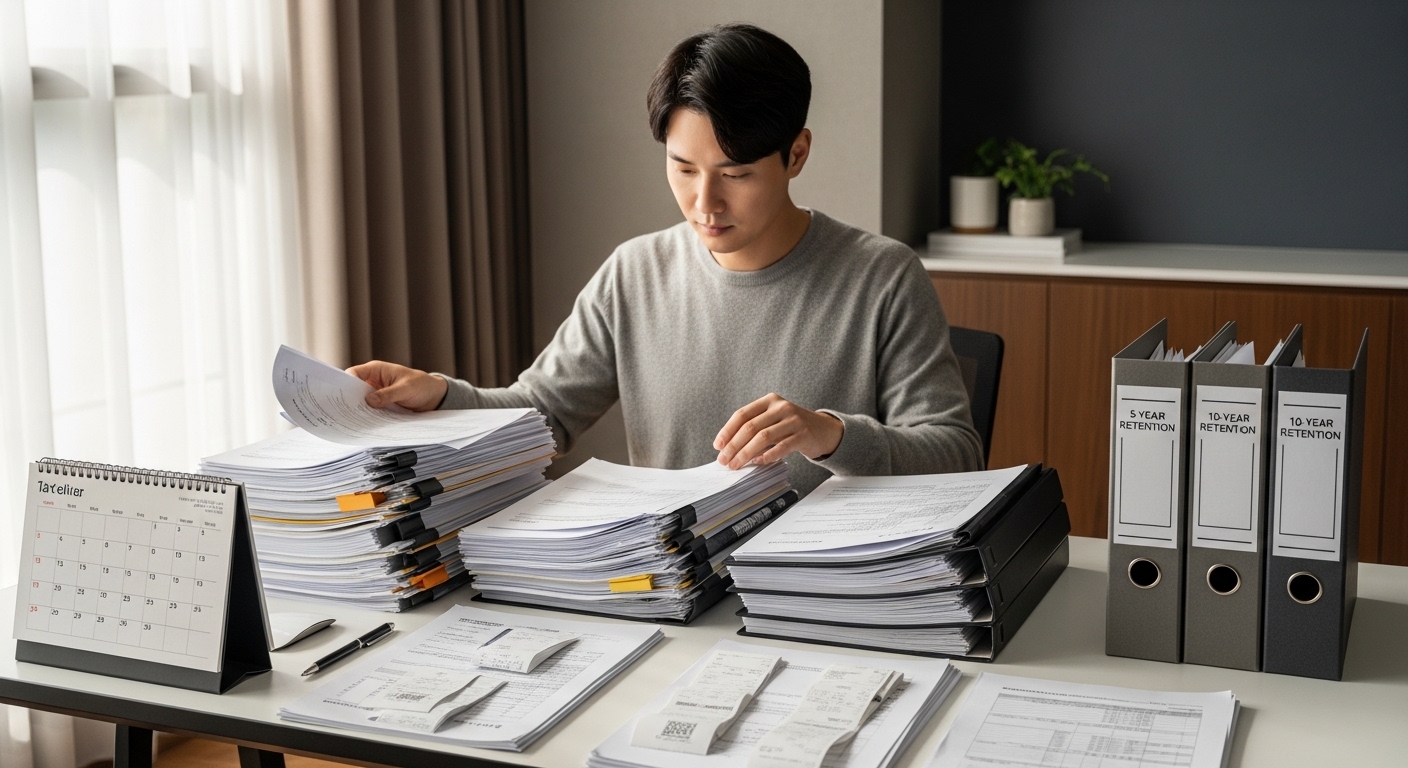 세금 서류 디지털 보관 방법