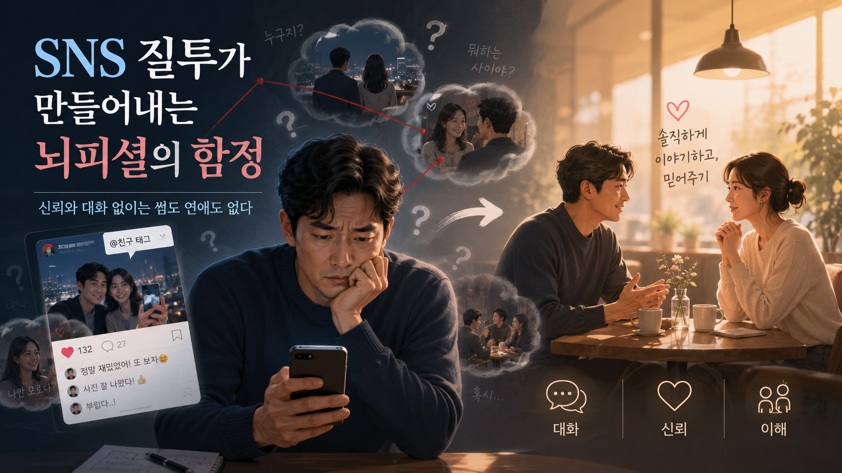 SNS 오해와 연애