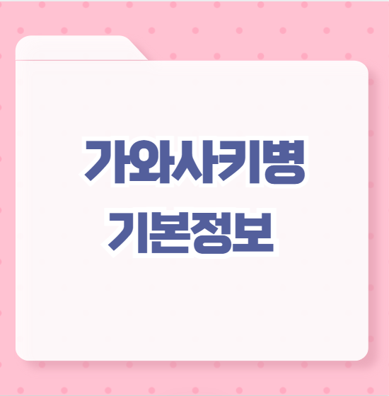 가와사키병 기본정보