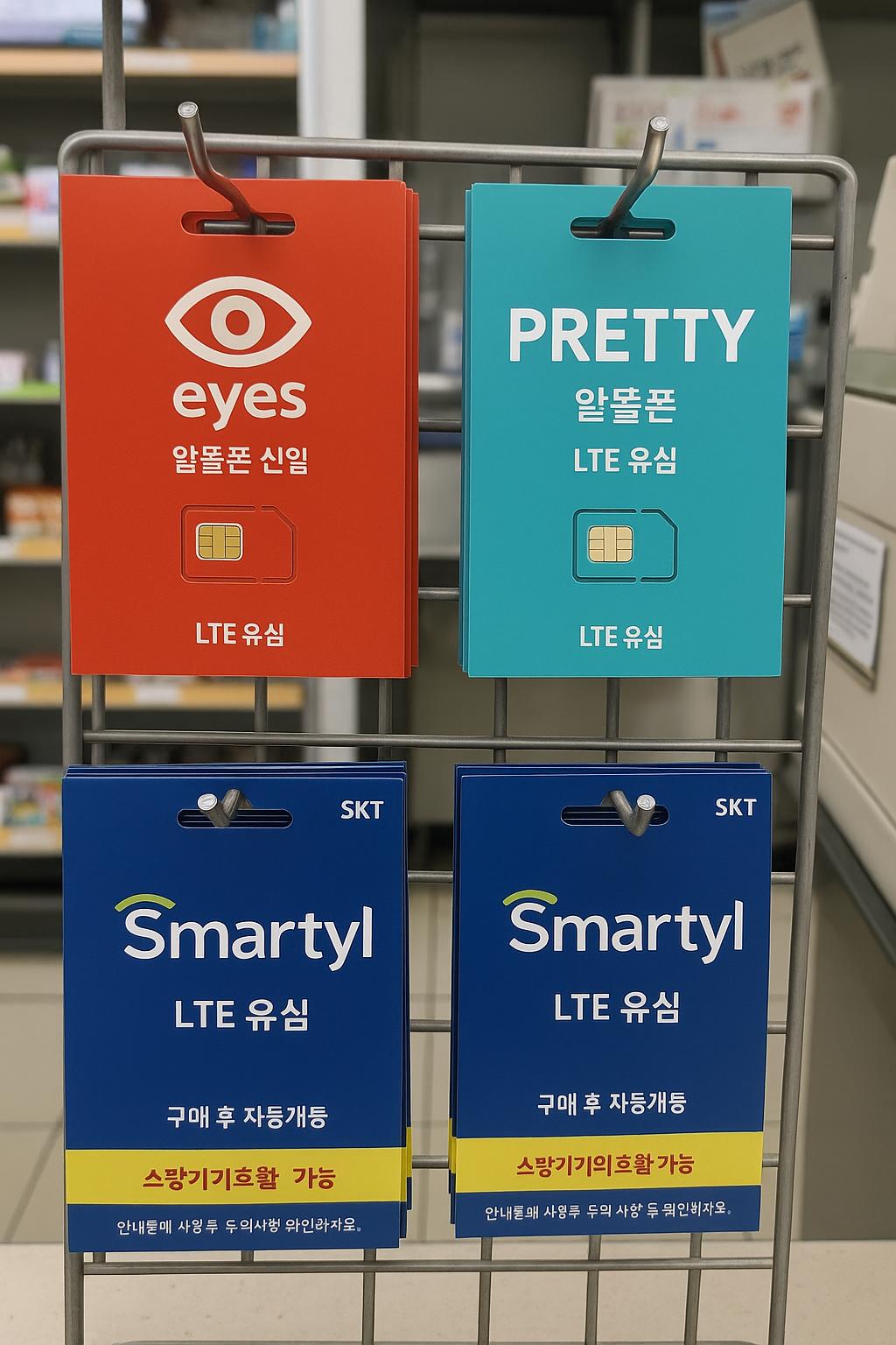 편의점 유심 skt