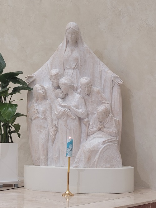 대전 관평동성당 성모님