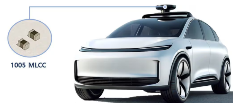 라이다용 MLCC 적용 예시 (출처: 삼성전기)