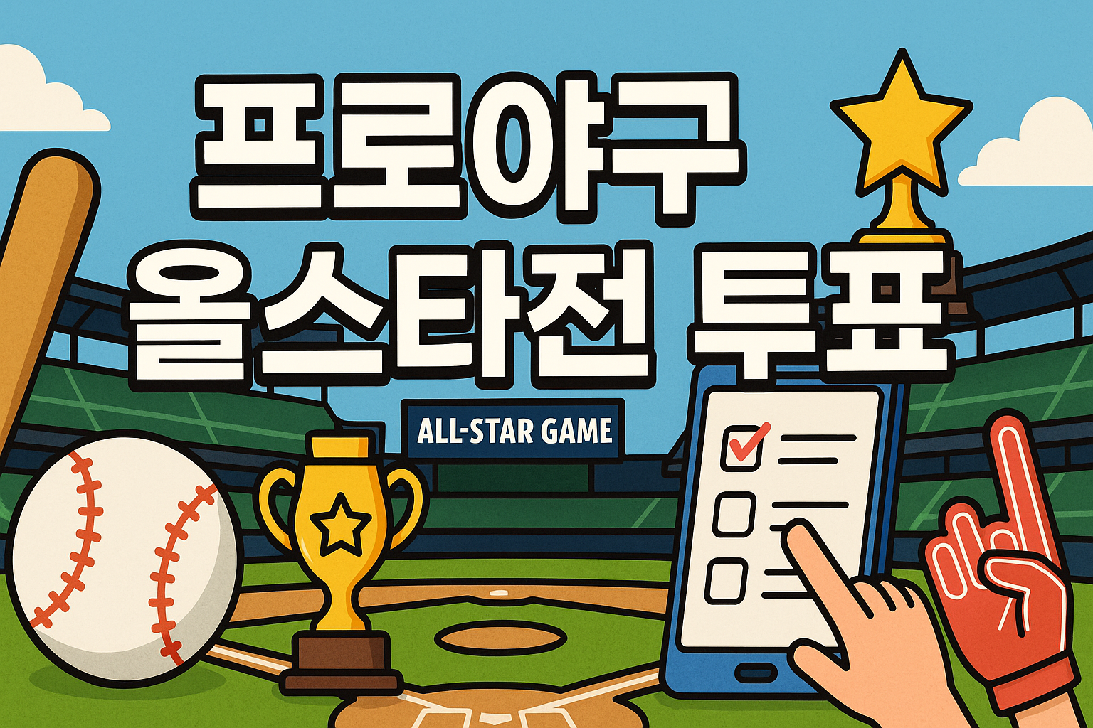 프로야구 올스타전 투표 방법 완벽