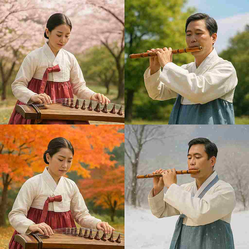 민속 음악과 사계절: 계절별 자연 현상의 음악적 표현