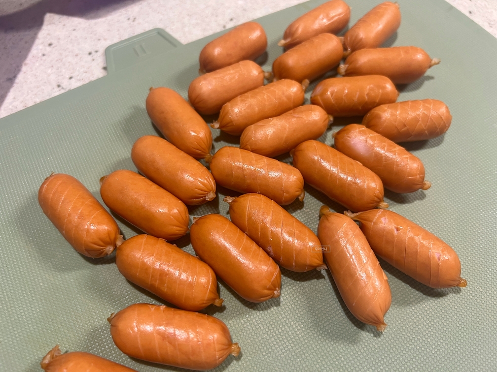 비엔나소세지 25개 준비합니다