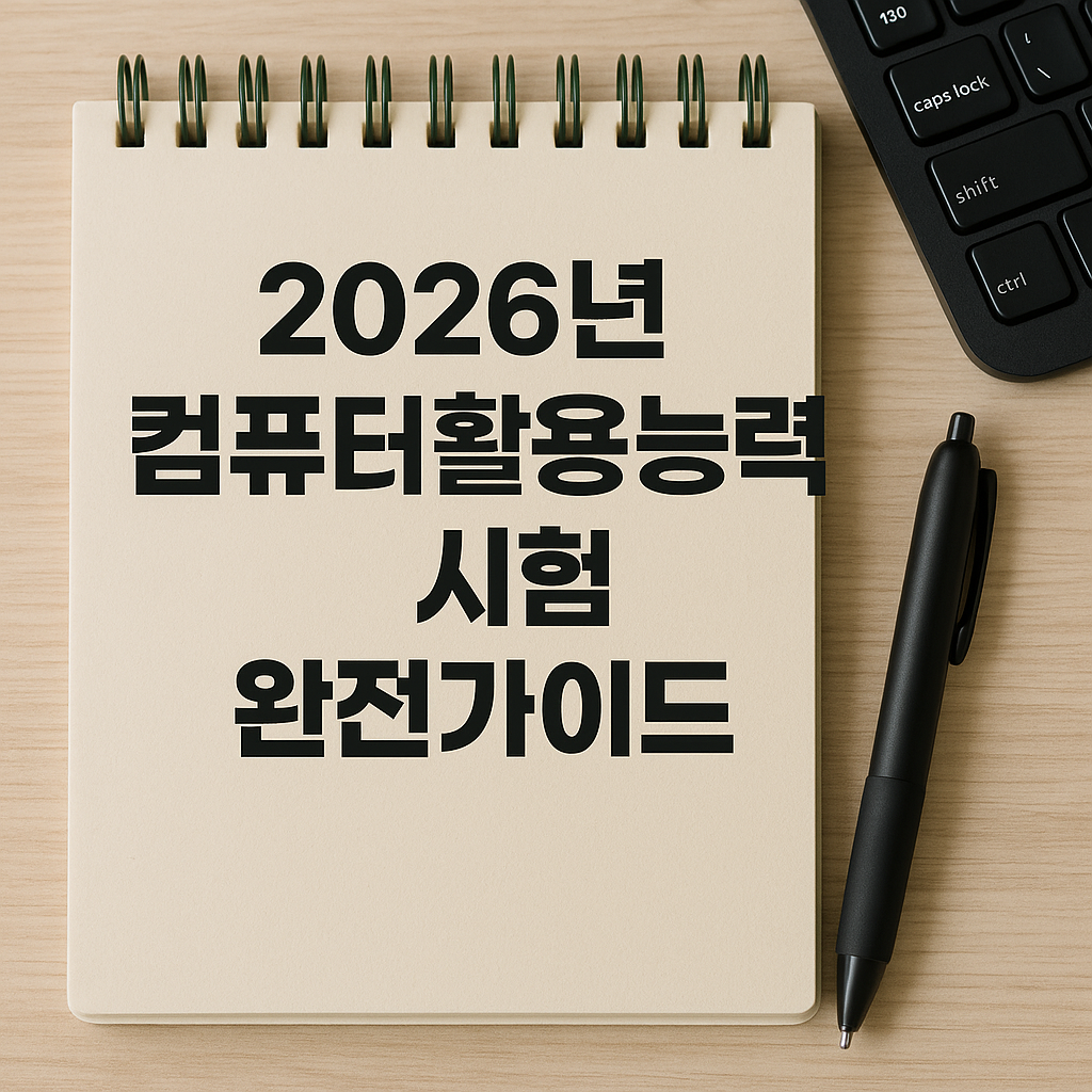 2026년 컴퓨터활용능력시험|MS오피스 2021 변경사항 총정리