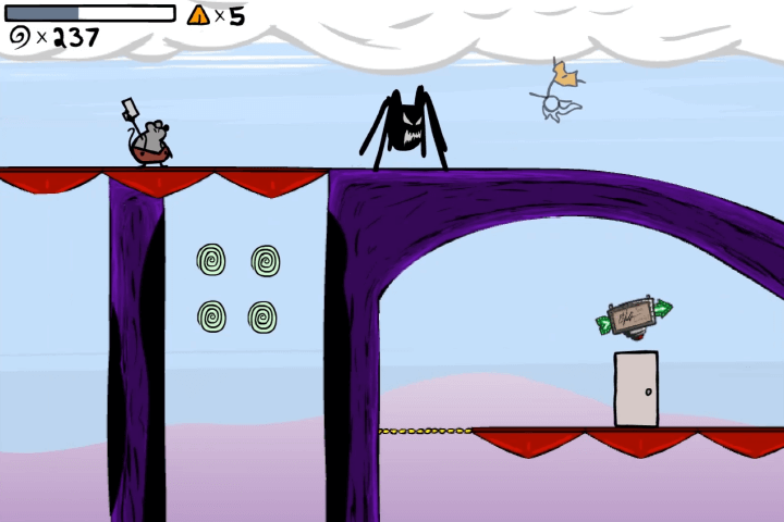 거미에게-부딪혀-날아가는-장면