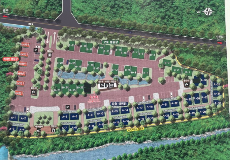 월악산 송계오토캠핑장