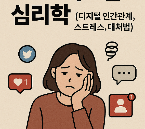 SNS 피로감 심리학 (디지털 인간관계, 스트레스, 대처법)