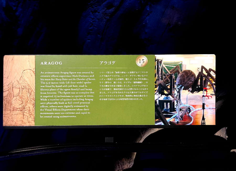 해리포터의 거미 친구 아라고그(Aragog)