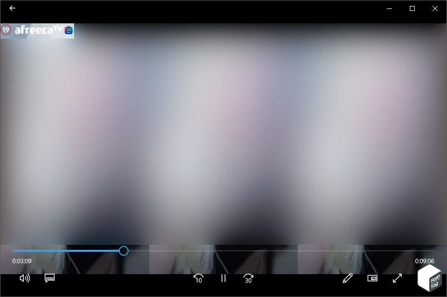 afreecatv 19+ 다운로드 영상 확인