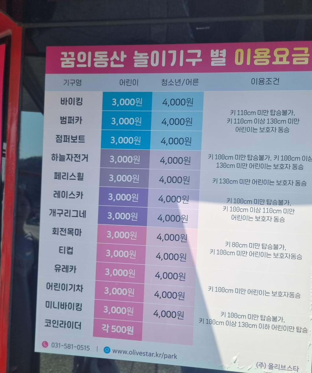 아기랑 에덴벚꽃길 놀이동산