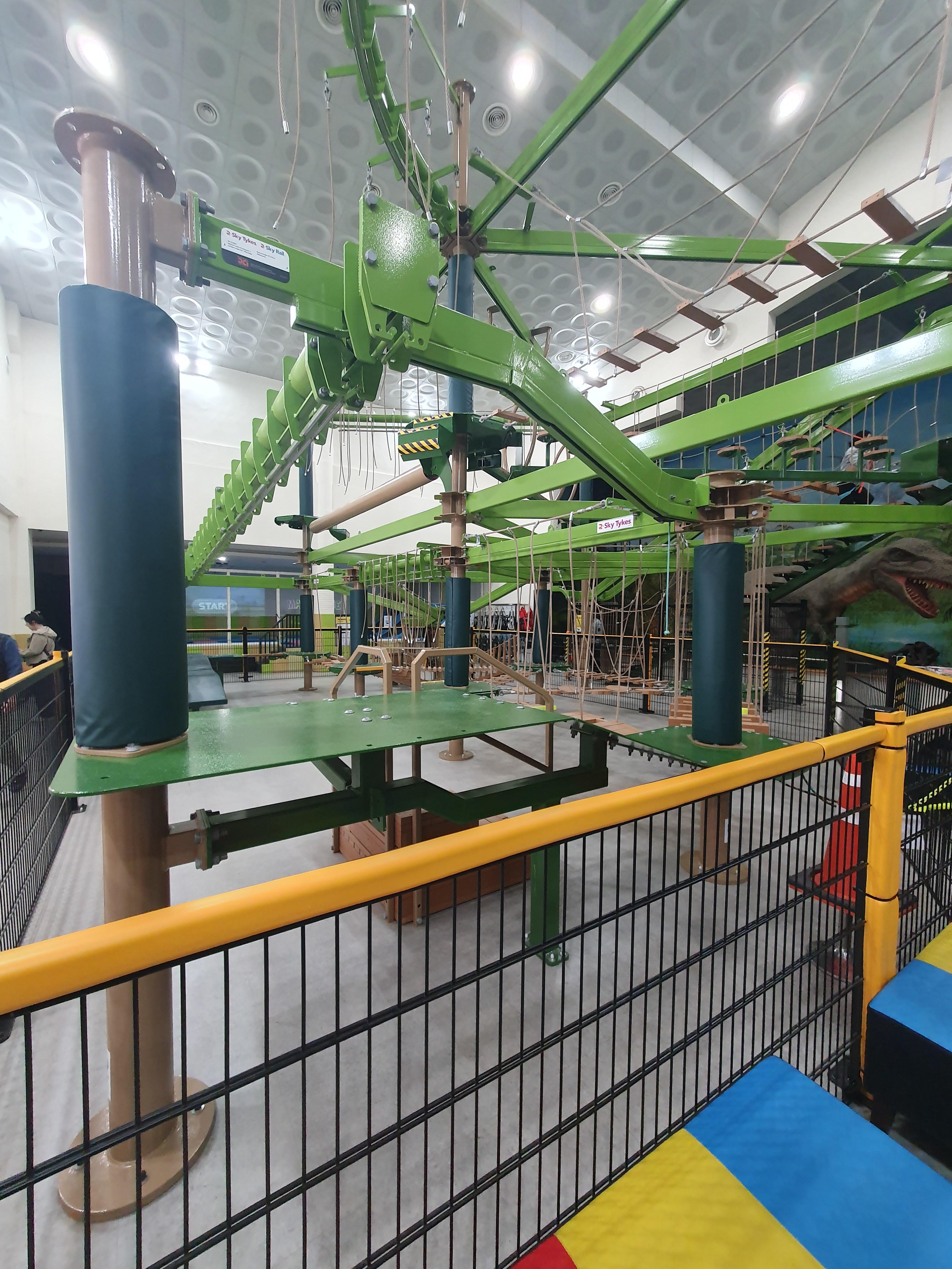 익산 다이노 키즈월드 실내 공중모험놀이2